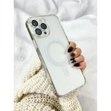 Iphone 13 Pro Max - Şeffaf Magsafe Wireless Kablosuz Şarj Destekli V-mags Kılıf
