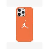 iPhone 13 Pro Turuncu Lansman Renkli Silikon Premium Basketbol Kılıf