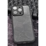 iPhone 13 Pro Uyumlu Siyah Kenarlı Renkli Yarı Şeffaf Kapak Kılıf Kamera Lens Korumalı