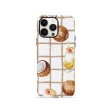 İphone 13 Pro Vorian Çift Katmanlı Kılıf Coconut Cabana