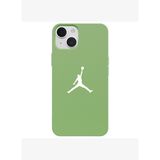 iPhone 13 Yeşil Lansman Renkli Silikon Premium Basketbol Kılıf