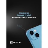 İphone 13/13mini Uyumlu Kamera Lens Koruyucu Mavi