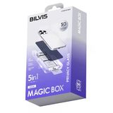 İphone 14 Bilvis 5In1 5D Magic Hayalet Cam Ekran Koruyucu - Siyah