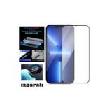 Iphone 14 Ekran Koruyucu Toz Filitreli Izgaralı Anti Dust Tam Kaplayan Kırılmaz Cam