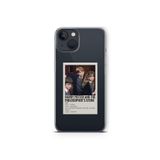 iPhone 14 ile Uyumlu Harry P. Minimalist Poster Tasarım Baskılı Şeffaf Kılıf