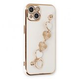 iPhone 14 Kılıf Esila Silikon - Beyaz