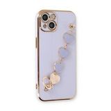 İphone 14 Kılıf Esila Silikon - Lila