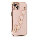 iPhone 14 Kılıf Esila Silikon - Pudra