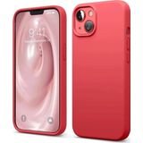 İphone 14 Kılıf First Silikon - Kırmızı