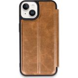 İphone 14 Kılıf Flip Cover - Taba