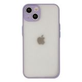 Iphone 14 Kılıf Montreal Silikon Kapak - Mor-(5796)