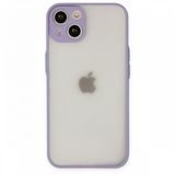 İphone 14 Kılıf Montreal Silikon Kapak - Mor