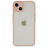 İphone 14 Kılıf Montreal Silikon Kapak - Pembe