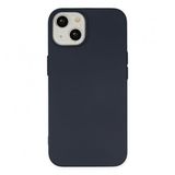 iPhone 14 Kılıf Nano içi Kadife Silikon - Lacivert