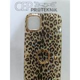 İphone 14 Leopar Desenli Kılıf