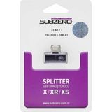 Iphone 14 – Lightning 2 In 1 Şarj ve Kulaklık Subzero CA12 - PAKET - 1 Adet