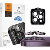 iPhone 14 Pro / 14 Pro Max / 15 Pro / 15 Pro Max Safir Premıum Kamera Lens Koruyucu, [orijinal Tasa