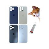 İphone 14 Pro Arka Batarya Pil Kapağı Altın (B7000 15 Ml Yapıştırıcı)