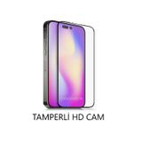 Iphone 14 Pro Ekran Koruyucu Tam Kapatan Tamperli Cam Kırılmaz Cam Full Hd Glass