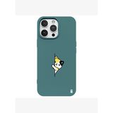 iPhone 14 Pro Haki Lansman Renkli Silikon Cat Lover Kedi Tasarımlı Kılıf