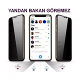 Iphone 14 Pro Hayalet Privacy Gizli Görünmez Tam Kaplayan Kırılmaz Cam Ekran Koruyucu