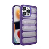 iPhone 14 Pro Kılıf Airmax Silikon Kapak - Derin Mor-(5796)