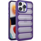 İphone 14 Pro Kılıf Airmax Silikon Kapak - Derin Mor