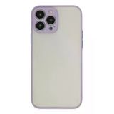 İphone 14 Pro Kılıf Montreal Silikon Kapak - Mor-(5796)
