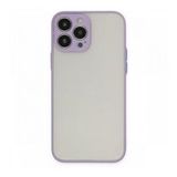 iPhone 14 Pro Kılıf Montreal Silikon Kapak - Mor
