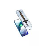 İphone 14 Pro Max Ekran Koruyucu Kolay Takma Aparatlı Hücresel Toz Önleme (Süper Fast) Renksiz