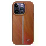 iPhone 14 Pro Max Kılıf Fuchsia HBC-155 Lizbon Kapak Kahverengi