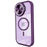 iPhone 14 Pro Max Kılıf Teleskop Lens Magsafe Silikon Kapak - Derin MOR-(5796)