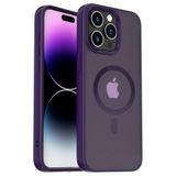 iPhone 14 Pro Max Kılıf Tower Magsafe Kapak - Derin Mor