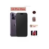 Iphone 14 Pro Max Mat Hayalet Ekran Gizli Privacy Tam Kaplayan Kırılmaz Cam Seramik Ekran Koruyucu
