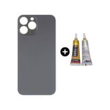 İphone 14 Pro Max Uyumlu Arka Pil Batarya Kapak Siyah + B7000