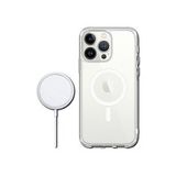 Iphone 14 Pro Max Uyumlu Magsafe Şeffaf Kablosuz Şarj Kılıf