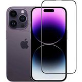 Iphone 14 Pro Max Uyumlu Tam Kaplayan Darbeye Dayanıklı Kırılmaz Cam Seramik Ekran Koruyucu - Şeffaf - İphone 14 Pro Max