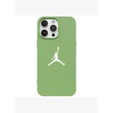 iPhone 14 Pro Max Yeşil Lansman Renkli Silikon Premium Basketbol Kılıf