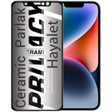 İphone 14 Pro Parlak Hayalet Prıvacy Seramik Esnek Ekran Koruyucu