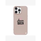 iPhone 14 Pro Pudra Lansman Renkli Silikon Drama Queen Tasarımlı Premium Kılıf