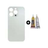İphone 14 Pro Uyumlu Arka Pil Batarya Kapak Beyaz + B7000