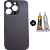İphone 14 Pro Uyumlu Arka Pil Batarya Kapak Mor + B7000