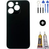 İphone 14 Pro Uyumlu Arka Pil Batarya Kapak Siyah + Montaj Kiti