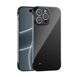 iPhone 14 Pro Uyumlu Kamera Korumalı Yanları Açık Sararmaz Sert Mika Şeffaf Kılıf