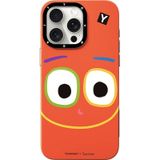İphone 14 Pro Uyumlu Kılıf Magsafe Özellikli Sunshine Tasarımlı Youngkit Daily Happy Serisi Kırmızı