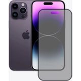 İphone 14 Pro Uyumlu Privacy Ön Koruma Temperli Hayalet Cam Ekran Koruyucu (Siyah)