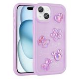 iPhone 14 Uyumlu Kılıf Kabartma Figürlü Parlak Toys Silikon Kapak