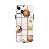 İphone 14 Vorian Çift Katmanlı Kılıf Coconut Cabana