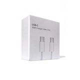 iphone 15 / 15 Plus / 15 Pro / 15 Pro Max Uyumlu Orijinal Şarj Kablosu Type-C 60W Örgü Kablo