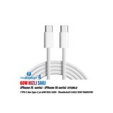İphone 15- 15 Plus İphone 15 Pro-15 Pro Max Type-C Şarj Kablosu Thunderbolt 4 (Usb-C) Hızlı 60W